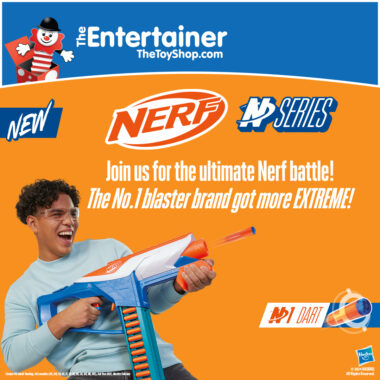 Nerf Battle at The Entertainer!